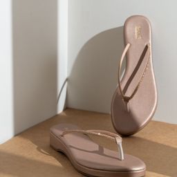 Inc 5 Women Embellished T-Strap Flats-38