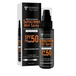 Volamena Mineral Based Spray Face Sunscreen SPF 50 UVA UVB & Blue Light Protection- 50ml-11
