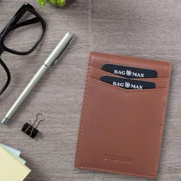 BAGMAN Men Leather Money Clip-picture-5