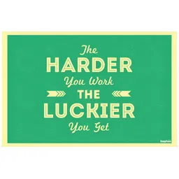 Inephos Green & YellowPaper Creative Artwork Wall Posters-24