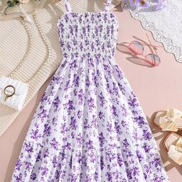BAESD Floral Printed Fit & Flare Maxi Dress-image-15
