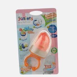 Juniors by Babyshop Pink & White Silicone BPA Free Food Feeder-image-51