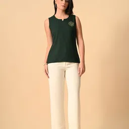 SANTOLIYAWomen Block Print Top-11