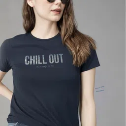 MACK JONNEY Women Printed Applique T-shirt-image-81