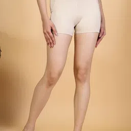 Invincible Women Slim Fit Yoga Sports Shorts-image-83