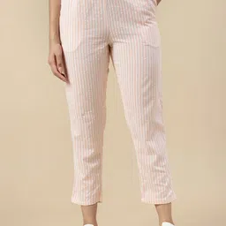 De Moza Women Relaxed Fit Trousers-image-2