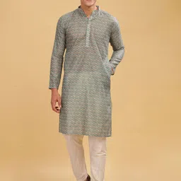 Anouk Men Thread Work Kurta-image-61