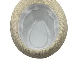 Infispace Men Checked Fedora Hat image 2