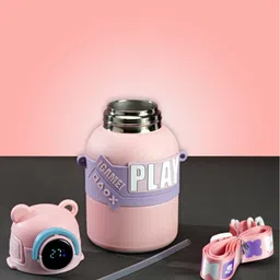 Little Surprise Box LLP Kids Pink Game Theme tempertaure Controlled Water Bottle 550ml-16