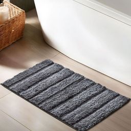 Home Centre Grey Anti-Slip Bath Mat-12