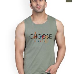 SLOWLORIS Pack Of 2 Printed Innerwear Vests VSL26 CMB(CHS LGTGREEN)(NVR OLIVE)-image-89