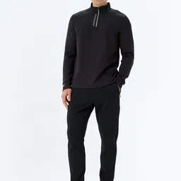 Koton Men Mid-Rise Regular Fit Joggers Track Pants-image-30
