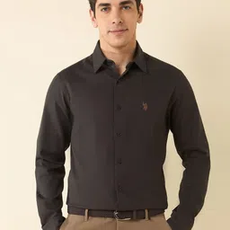U.S. Polo Assn. Men Tailored Fit Opaque Casual Shirt-picture-10