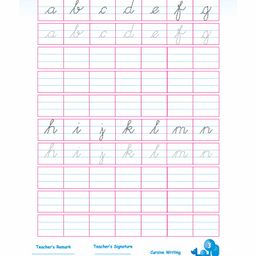 Actonn Re-writable Cursive Writing Book - English image 5