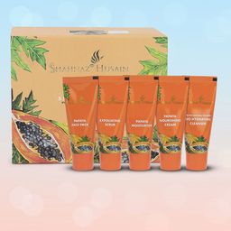 Shahnaz Husain 5 Step Papaya Facial Kit - 10g each-50