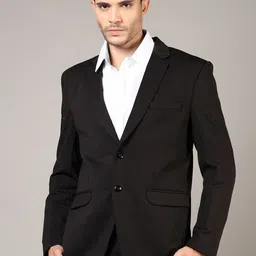 V-Mart Notched Lapel Single-Breasted Casual Blazer-picture-45