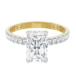 Emori 2 CT Radiant Engagement Ring-20