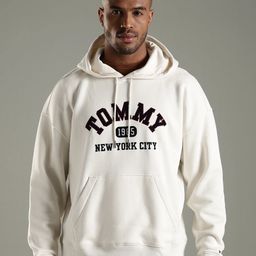Tommy Hilfiger U.S Men Brand Logo Printed Hooded Pullover-picture-7