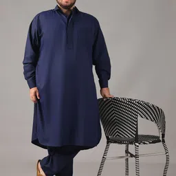 SOJANYA PLUS Men Regular Kurta with Salwar-0