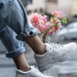 Stylestry Girls Lace-Ups Sneakers-16