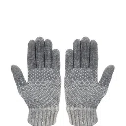 FabSeasons Unisex Kids Acrylic Winter Gloves-image-83