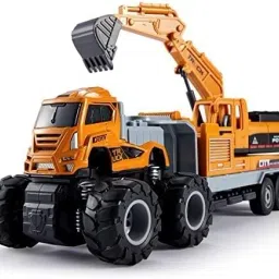 Die-cast 1:43 Scale Heavy Duty Excavator Truck in Friction Version RP1154(35)-56