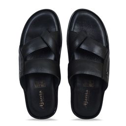 Ajanta Men Black Comfort Sandals-image-29