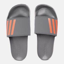 ADIDAS Men Swenn Striped Sliders-image-0