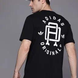 ADIDAS Originals Men Printed Varsity Pure Cotton T-shirt-image-47