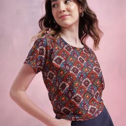 DressBerry Ethnic Printed Top-picture-23