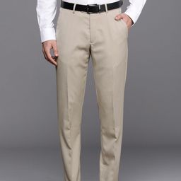 Louis Philippe Men Mid-Rise Slim Fit Formal Trousers-picture-28