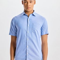 Red Flame Spread Collar Casual Shirt-picture-31