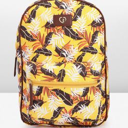 Caprese Women Floral Print Large Laptop Backpack-11