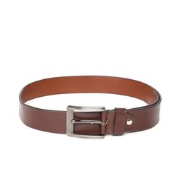 Roadster Men Brown Leather Solid Belt-image-92