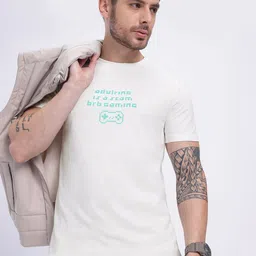 glitchez Pixelated Perfection Typography Printed T-shirt-picture-44