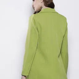 Boohoo Notched Lapel Collar Regular Fit Front-Open Formal Blazer image 5