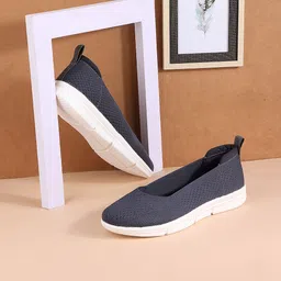Mochi Women Woven Design Ballerinas-image-54
