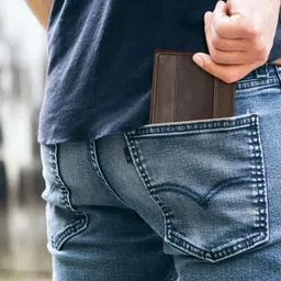 Walrus Men Textured Two Fold Wallet with SIM Card Holder image 2