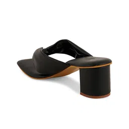 ZENVO Open Toe Block Heels image 4