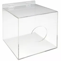BRADY Clear Acrylic PPE Dispenser 10x10x10 inch 25 Pairs Capacity, 15Y774-image-7