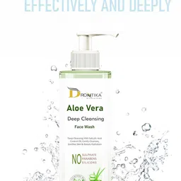 DRONTIKA Wild & Pure Aloe Vera Face Wash with Cucumber & Vitamin E - 100 ml-36
