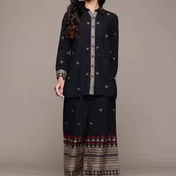 Ritu Kumar Embroidered Tunic With Palazzos-picture-19