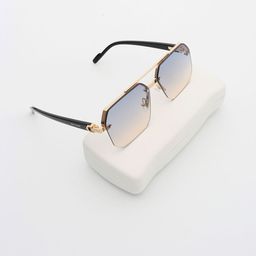 PELLE LUXUR Women Aviator Sunglasses with UV Protected Lens PL25GS143-image-12