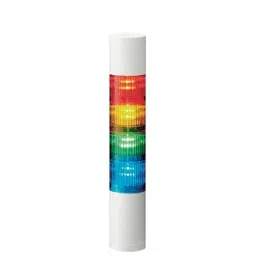 Patlite LR5 Series Red/Green/Amber/Blue Buzzer Signal Tower 4 Lights 24 V DC Direct Mount, LR5-402WEBW-RYGB-picture-18