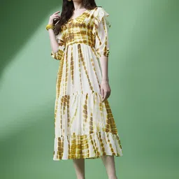 Fashion2wear Striped Georgette Maxi Dress-image-66