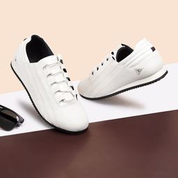LOUIS STITCH Men Color Blocked Casual Sneaker with Auto Adjustable Elastic Laces-image-95
