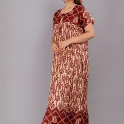 AAKARSHANA CREATION Women Printed Cotton Nightdress-picture-2
