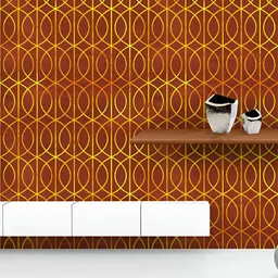 ArtzFolio Printed UV-Resistant Anti-Bacterial Deco Geometric Pattern Peel & Stick Wallpaper-image-12