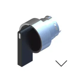 RS PRO 2 Position Selector Switch Head, 22.5mm Cutout, Black Handle, 2383926-image-91