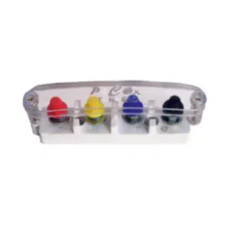Pecox Standard Connections Pates White 63 Amp 4 Pole M6 Screw Size with Transparent Cover, PTSB4P (Pack of 15)-image-7